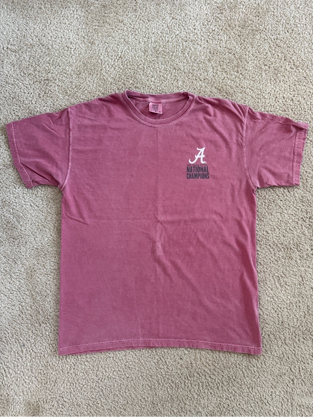 Alabama Crimson Tide 2020 National Champions Tee